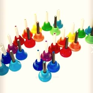 KidsPlay 25 Note Colored Handbell Set (2 octaves)